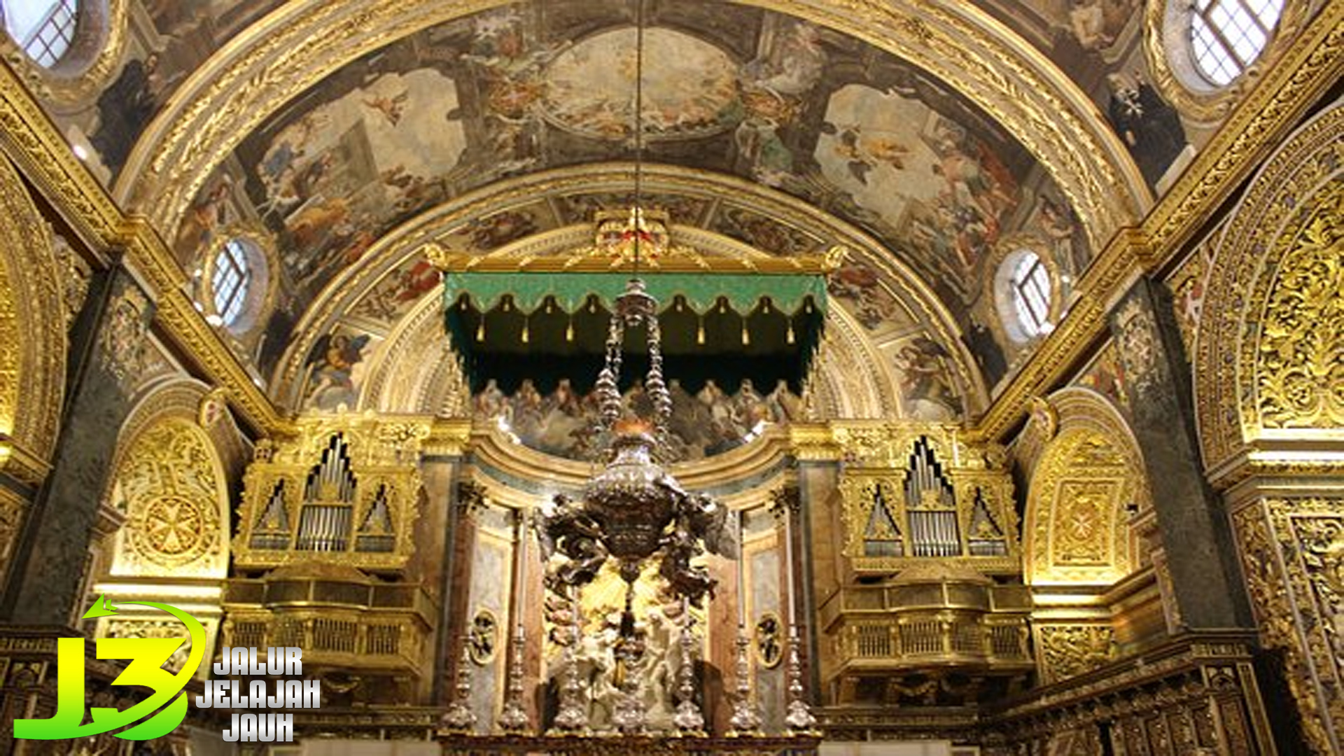 Keindahan Arsitektur Baroque di Katedral St. John, Valletta